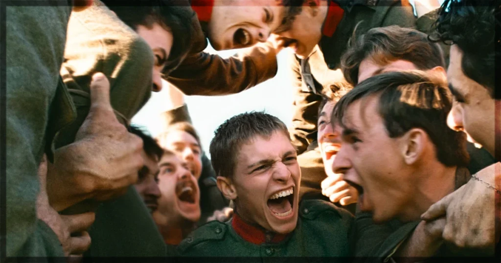This is a banner for a review of the movie Coward. Image courtesy of the filmmakers.