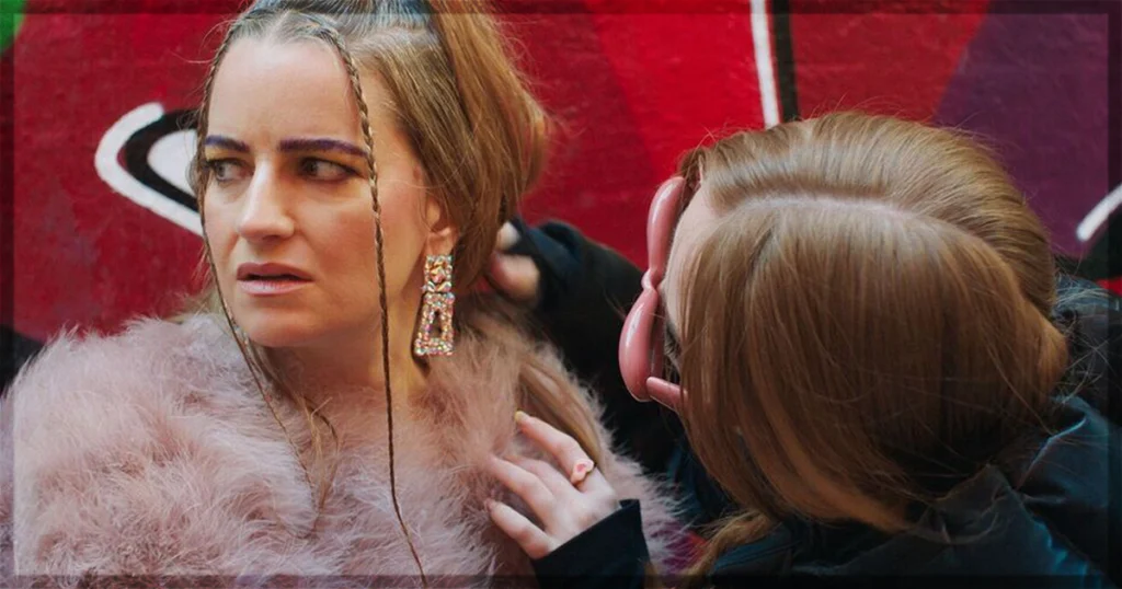 This is a banner for a review of the Tribeca Film Deepfake. Image courtesy of the filmmakers.