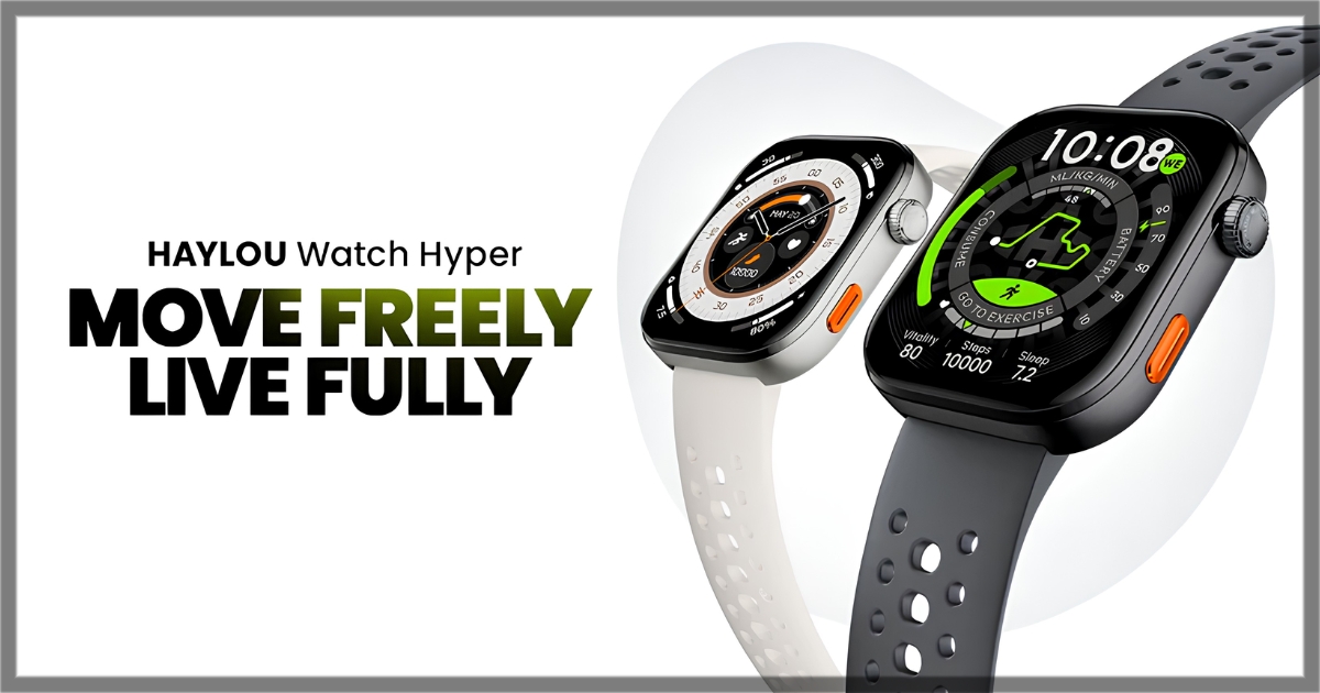 HAYLOU Watch Hyper Announcement Banner