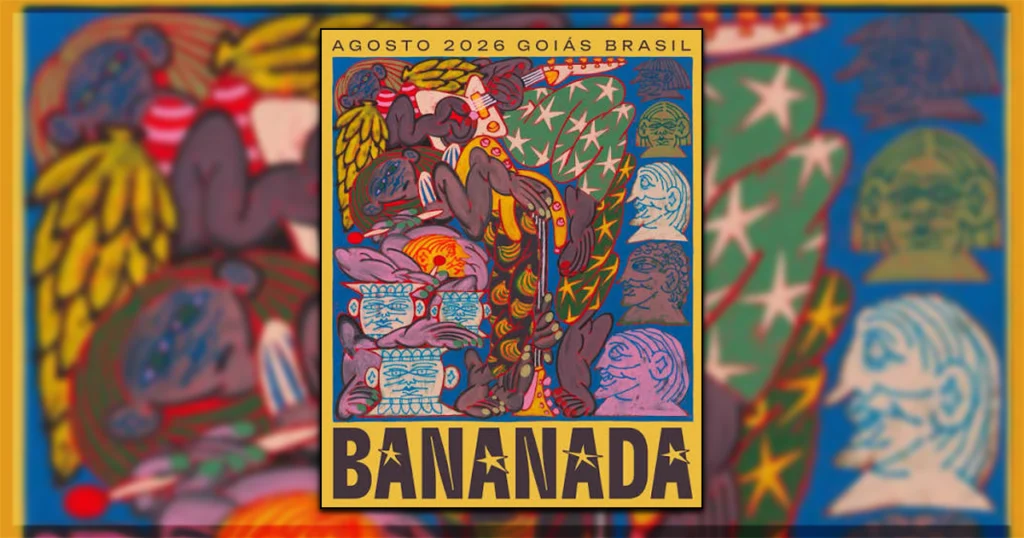 This is a bannaer for a review of Festival Bananada. Image courtesy of the festival organizers.