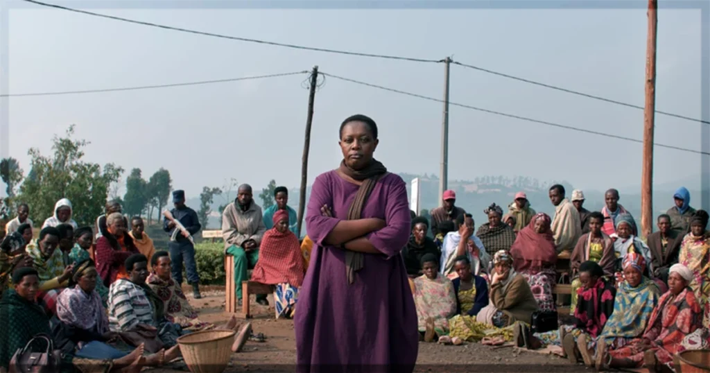This is a banner for a review of the film Ben’Imana. Image courtesy of the filmmakers.
