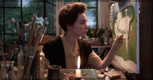 This is a banner for a review of the movie Leonora in the Morning Light. Image courtesy of the filmmakers.