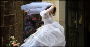 This is a banner for a review of the movie Orange-flavoured wedding. Image courtesy of the filmmakers.