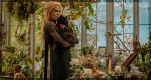 This is a banner for a review of the movie Practical Magic 2. Image courtesy of Warner Brothers.