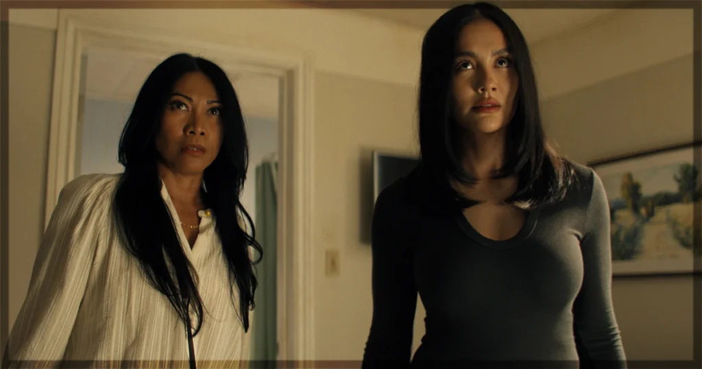 This is a banner for a review of Season 4, Episode 4 of Reacher - Karambits and Pieces. Image courtesy of Prime Video.